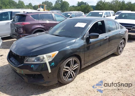 2017 Honda Accord Sport Se из США, поврежденный, VIN 1HGCR2F14HA180461